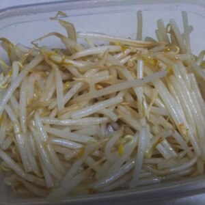 レンジで簡単♪もやしのナムル